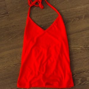 Highlight halter top
